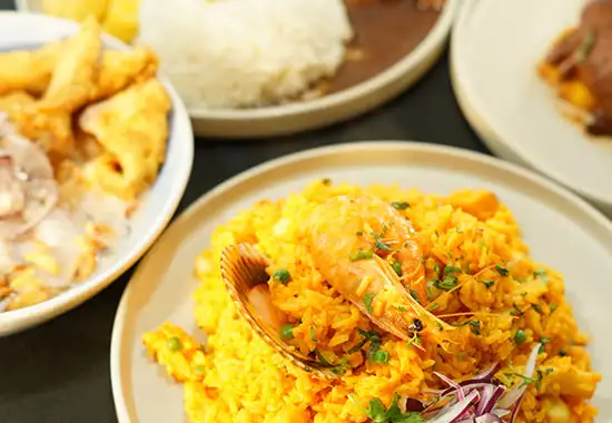 Arroz con mariscos D'Lima restobar