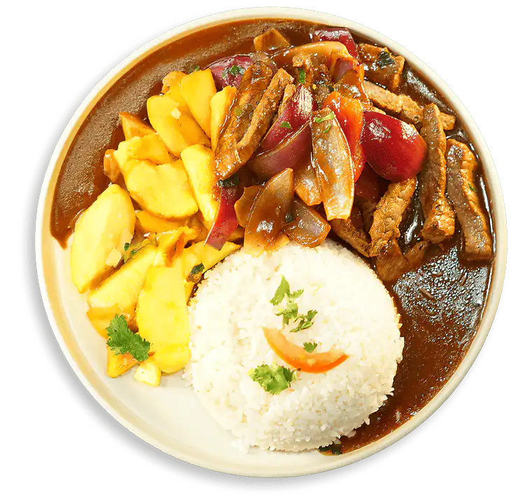 Lomo saltado D'Lima restobar